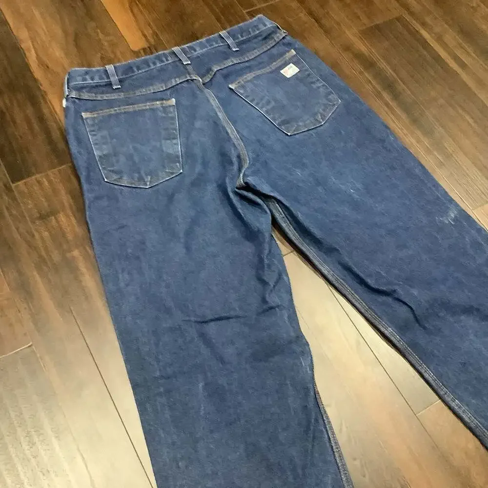 Tyndale Arc Rated Flame Resistant Denim Work Jeans Made In USA 36x36